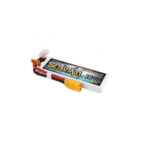 Gens Ace Soaring 3300mAh 2S (7,4V) 30/60C Lipó akkumulátor, XT90 csatlakozó