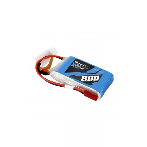 Gens Ace 800mah 2s (7,4V) 45/90C Lipó Akkumulátor, JST csatlakozó.