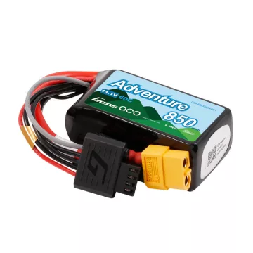   Gens Ace Adventure G-Tech 850mAh 3S (11,1V) 60/120C Lipó akkumulátor, XT60 csatlakozó.