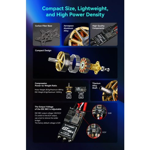 T-Motor GT2306 2200KV Brushless Speed Motor.