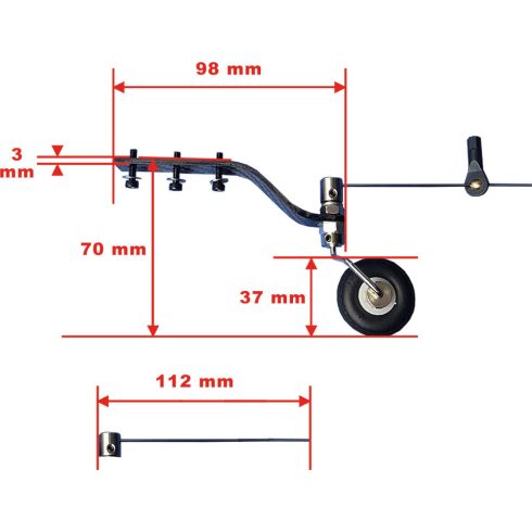 Kuza Farokfutó szett 20-40cc V2