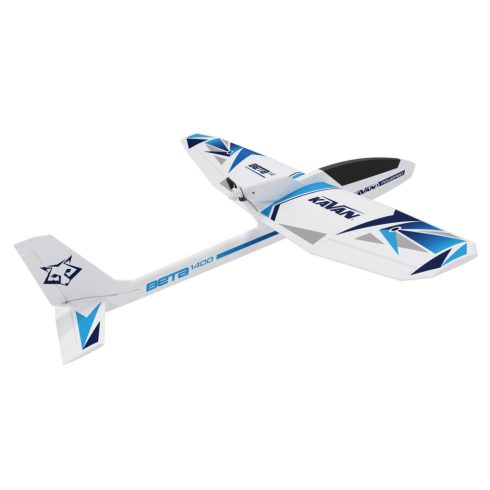 KAVAN Beta 1400 RTF, Mode2 Szett (Kék), Távirányítóval, vevővel, akkuval és töltővel.