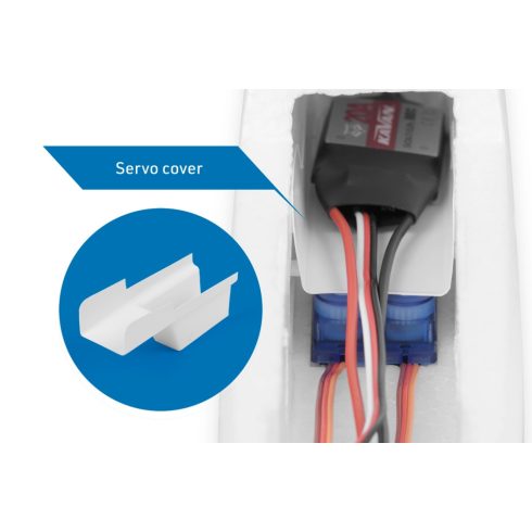 KAVAN Beta 1400 RTF, Mode2 Szett (Kék), Távirányítóval, vevővel, akkuval és töltővel.