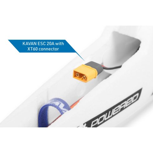 KAVAN Beta 1400 RTF, Mode2 Szett (Kék), Távirányítóval, vevővel, akkuval és töltővel.