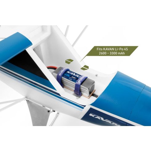 KAVAN Norden 1600mm PNP Szett, Kék.