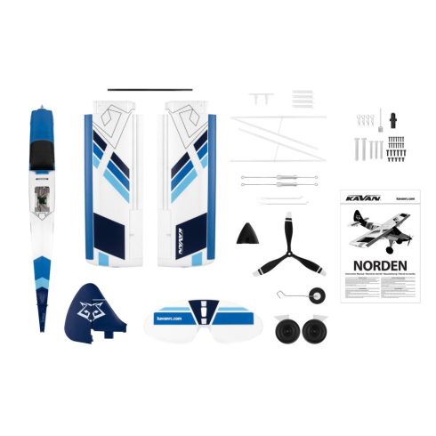 KAVAN Norden 1600mm PNP Szett, Kék.