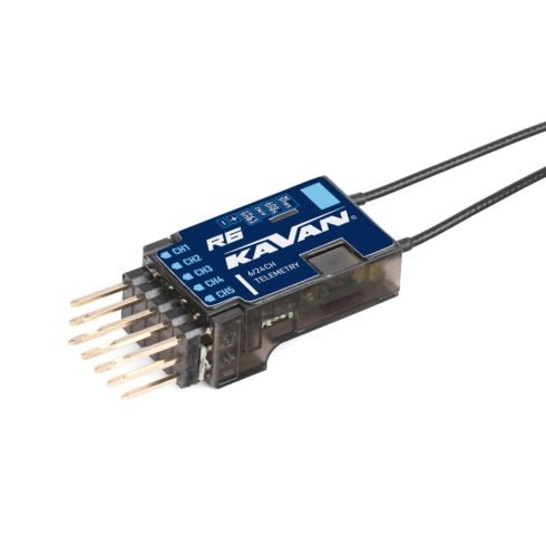 KAVAN R6 Telemetry Vevő.