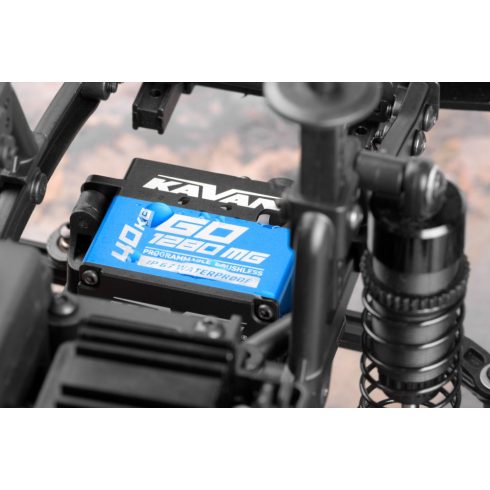 Kavan GO-1280MG Brushless HV Programozható, Víz és Pormentes Digitális Fémfogas szervó  (0,085sec, 40kg/8,4V)