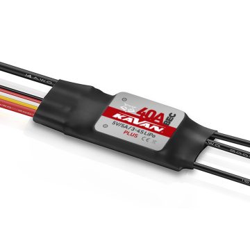   Kavan R-40SB Plusz 40A-es Szabályzó (5V/5A BEC) Hátramenet Funkció!