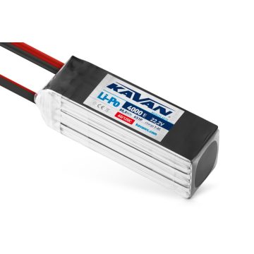   Kavan Lipo 4000mAh/6S (22,2V) 60/120C Air Pack Akkumulátor. Tápcsatlakozót nem tartalmaz !!!
