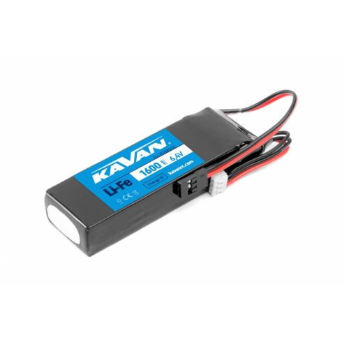 KVAN Li-Fe 1600mAh/2s (6,4V) Fedélzeti Akkumulátor