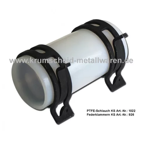 Krumscheid Teflon cső, átm. 22/26mm, 60mm hosszú. Bilincseket nem tartalmaz! 