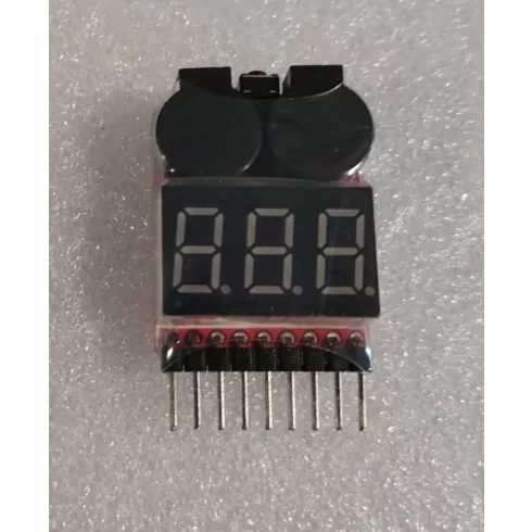 Maniax Power Akkuőr, Cellariasztó sípoló funkcióval (2-8S)