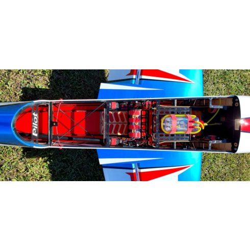 Pilot-Rc Extra NG 90", (2,29m) color 04 Piros/Ezüst, ARF kit.