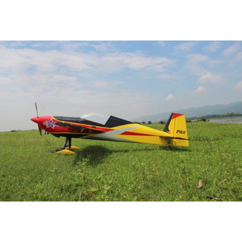 Pilot-RC Slick 74” (1,88 m) - színséma 01 (Sárga/Piros/Fekete) ARF szett.