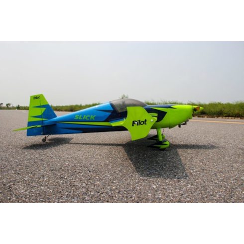 Pilot-RC Slick 74” (1,88 m) - színséma 02 (sárga/kék) ARF szett.