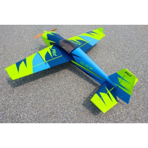 Pilot-RC Slick 74” (1,88 m) - színséma 02 (sárga/kék) ARF szett.