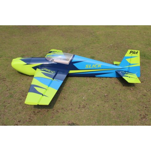 Pilot-RC Slick 89” (2,26 m) - színséma 02 (sárga/kék) ARF szett.