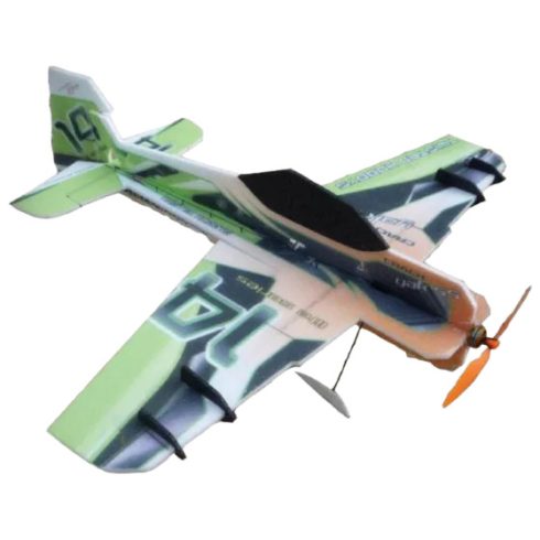 RC Factory - Crack Yak55 Lite Indoor Kit 800mm, Zöld/Narancs