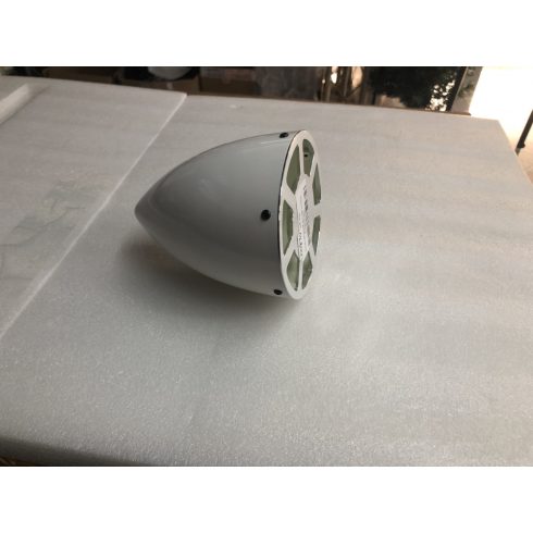 Simprop 115mm Fehér Üvegszálas Orrkúp, Alu hátlap