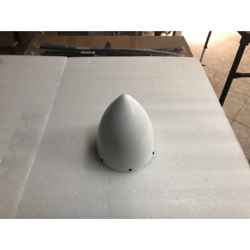 Simprop 115mm Fehér Üvegszálas Orrkúp, Alu hátlap