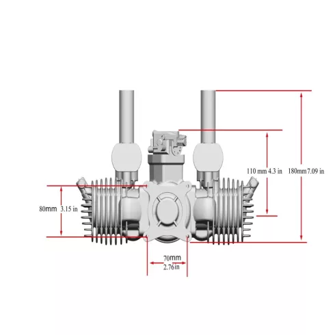 Stinger 125Pro Motor Gyújtással, Normál kipufogóval. (Hamarosan elérhető!)
