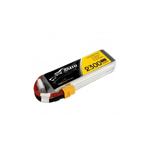 Gens Ace Tattu 2300mAh 3s (11.1V) 75/150C Lipó Akkumulátor, XT60 csatlakozó
