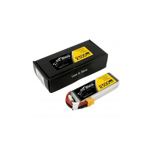 Gens Ace Tattu 2300mAh 3s (11.1V) 75/150C Lipó Akkumulátor, XT60 csatlakozó