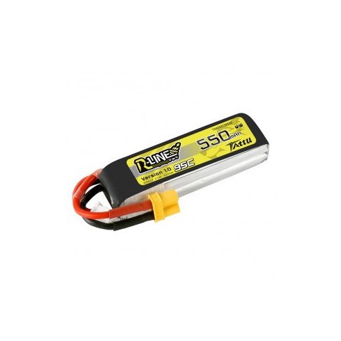 Gens Ace Tattu R-Line 550mAh 2s (7.4V) 95/190C Lipó Akkumulátor, XT30 csatlakozó.