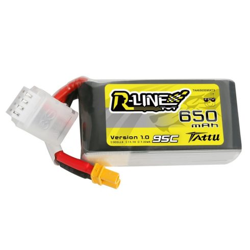 Gens Ace Tattu R-Line Lipó Akkumulátor 650mAh 3s (11,1V) 95/190C, XT30 csatlakozó.