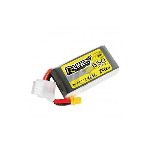 Gens Ace Tattu R-Line Lipó Akkumulátor 650mAh 3s (11,1V) 95/190C, XT30 csatlakozó.