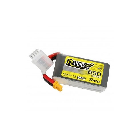 Gens Ace Tattu R-Line Lipó Akkumulátor 650mAh 3s (11,1V) 95/190C, XT30 csatlakozó.