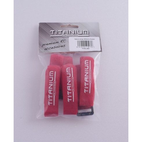 Titánium Tépőzár 360x20mm (1db)