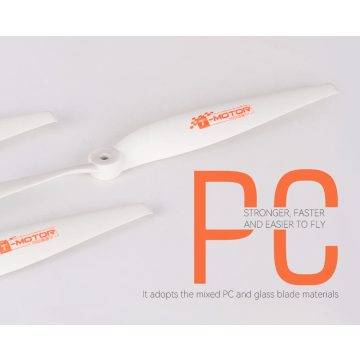   T-Motor TS13x6,5 (13x6,5") Fehér Polimer Elektromos Propeller.(1db)