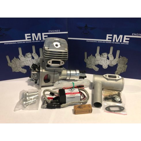 EME60 Motor Gyújtással, Normál kipufogóval. 