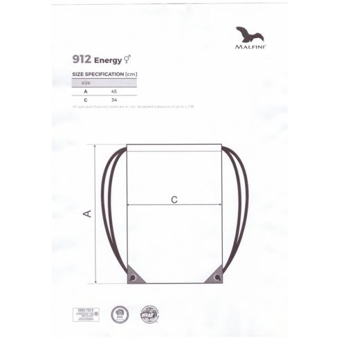 Malfini Energy 912 Gyerek Hátizsák/Tornazsák, több színben