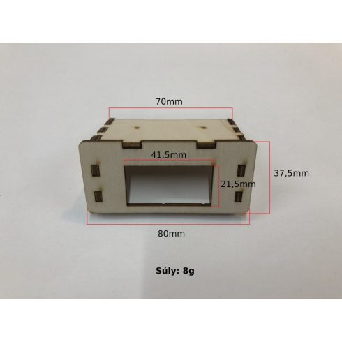 Flash Szervótartó, 3mm-es rétegelt lemezből (normál szervókhoz)  