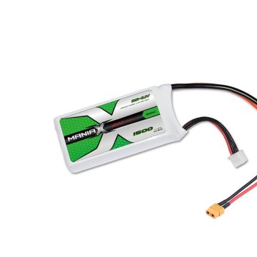   ManiaX Power LiPo 3S (11,1V) 1500mAh 30/60C Akkumulátor, XT60 csatlakozó.