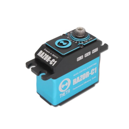 THETA RAZOR-C1 Brushless HV Digitális NFC Programozható Szervó ( 0,056sec 48Kg/8,4V )