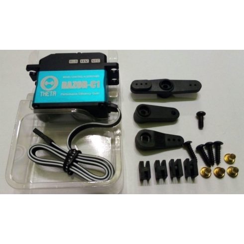THETA RAZOR-C1 Brushless HV Digitális NFC Programozható Szervó ( 0,056sec 48Kg/8,4V )