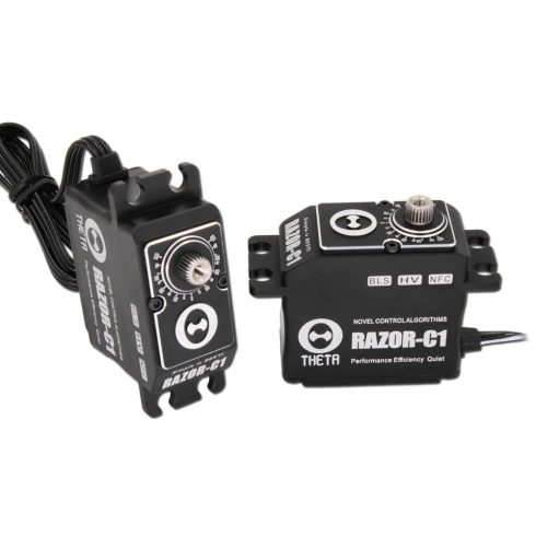 THETA RAZOR-C1B Brushless HV Digitális NFC Programozható Szervó ( 0,056sec 48Kg/8,4V )