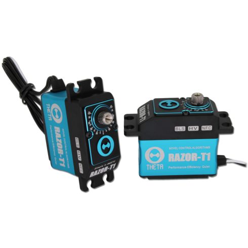 THETA RAZOR-T1 Brushless HV Digitális NFC Programozható Szervó ( 0,039sec 30Kg/8,4V )